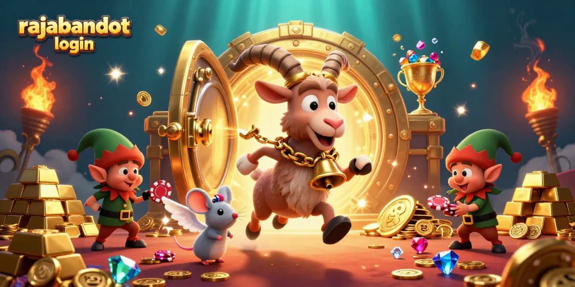 Engage with rajabandot login to explore a vibrant holiday-horror casino scene full of excitement and treasure.
