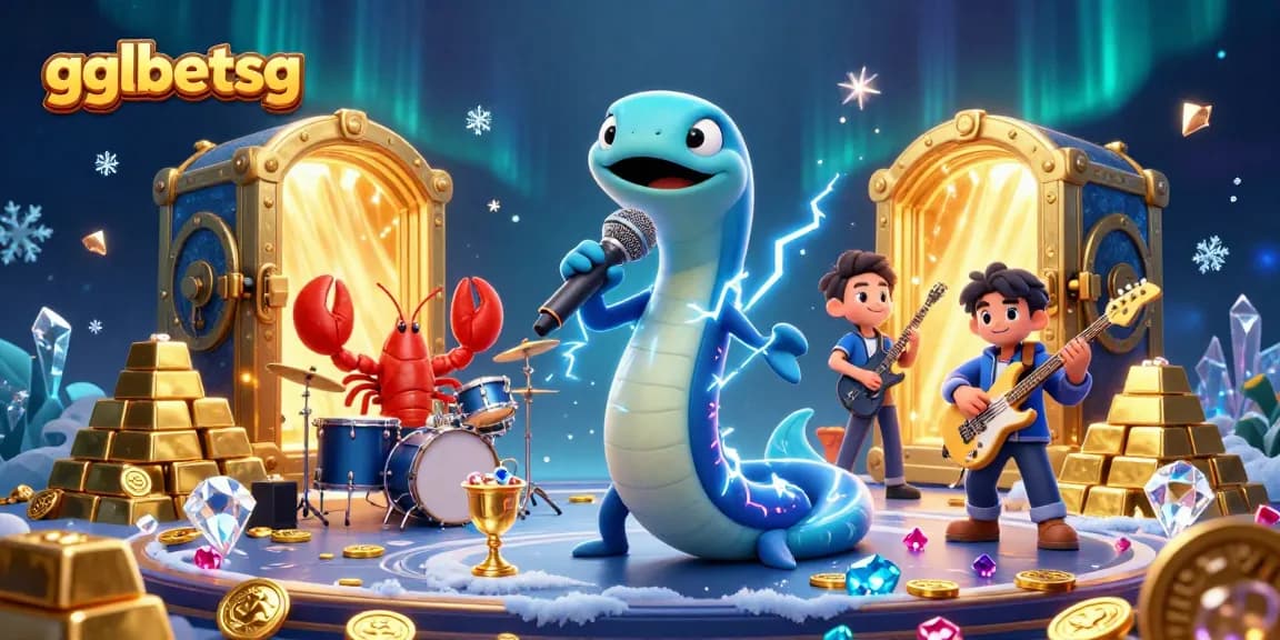 Engage in thrills with gglbetsg's vibrant underwater casino, featuring animated characters and magical treasures.