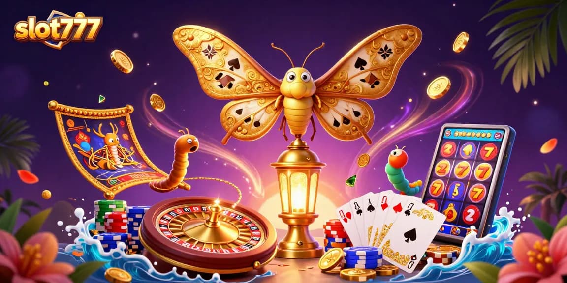 Experience the thrill of slot777 with jackpot chances and vibrant casino scenes!