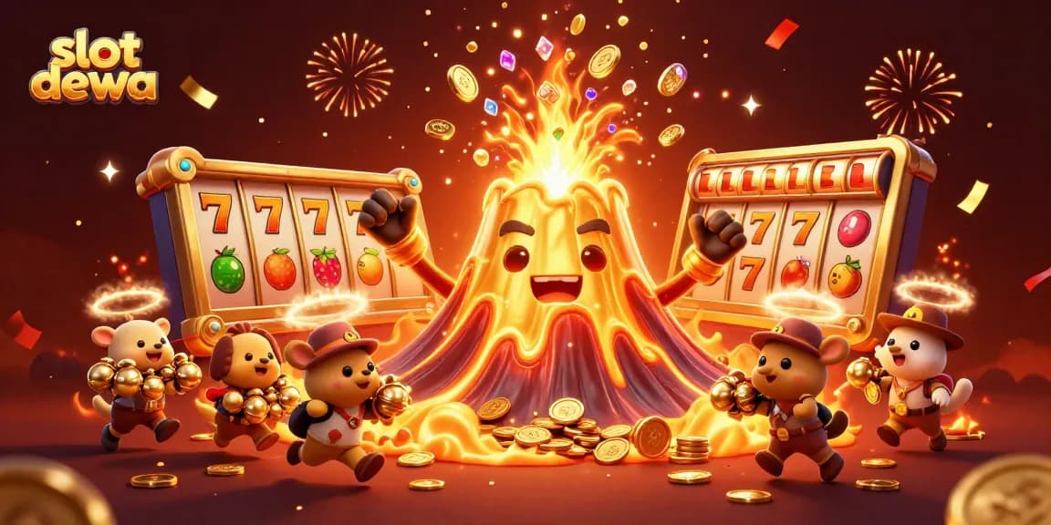 Menghadirkan slot dewa dengan visual mengesankan, pemain beraksi memutar gulungan jackpot yang penuh harta.