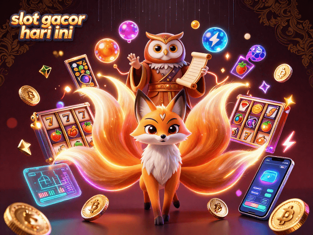 Menangkan slot gacor hari ini dengan karakter unik dalam ilustrasi berwarna-warni di kasino digital.