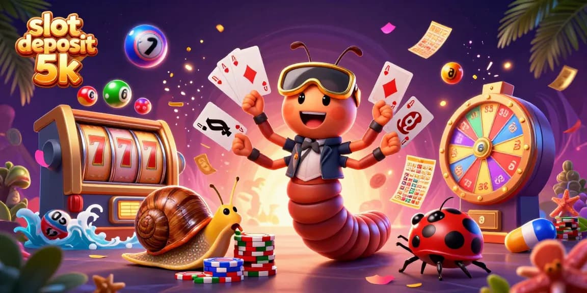 Experience thrilling gameplay with slot deposit 5k featuring vibrant casino characters and dynamic gaming elements.
