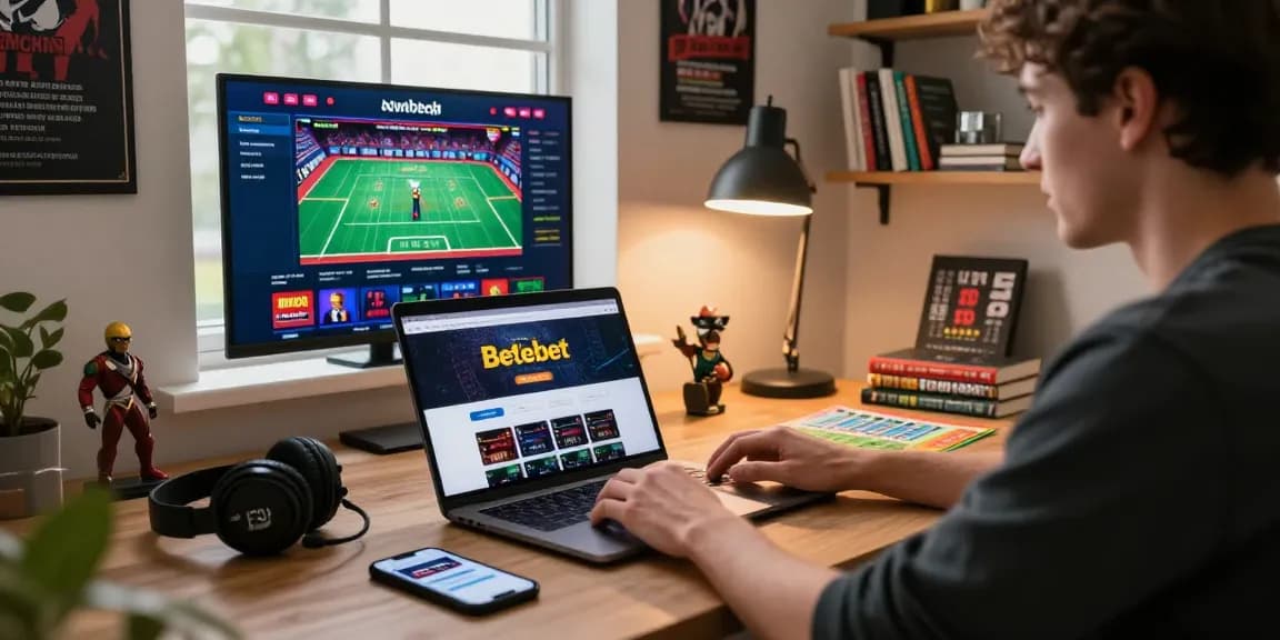 Experience the excitement of Betebet betting at home with captivating online gaming.