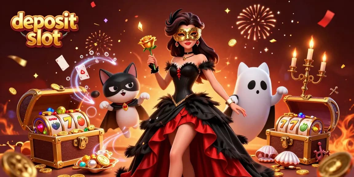 Experience the thrill of deposit slots with vibrant visuals and winning elements dynamically arranged.