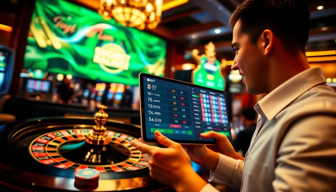 Experience sbobet login indonesia with a vibrant online casino scene showcasing advanced gaming features and betting excitement.