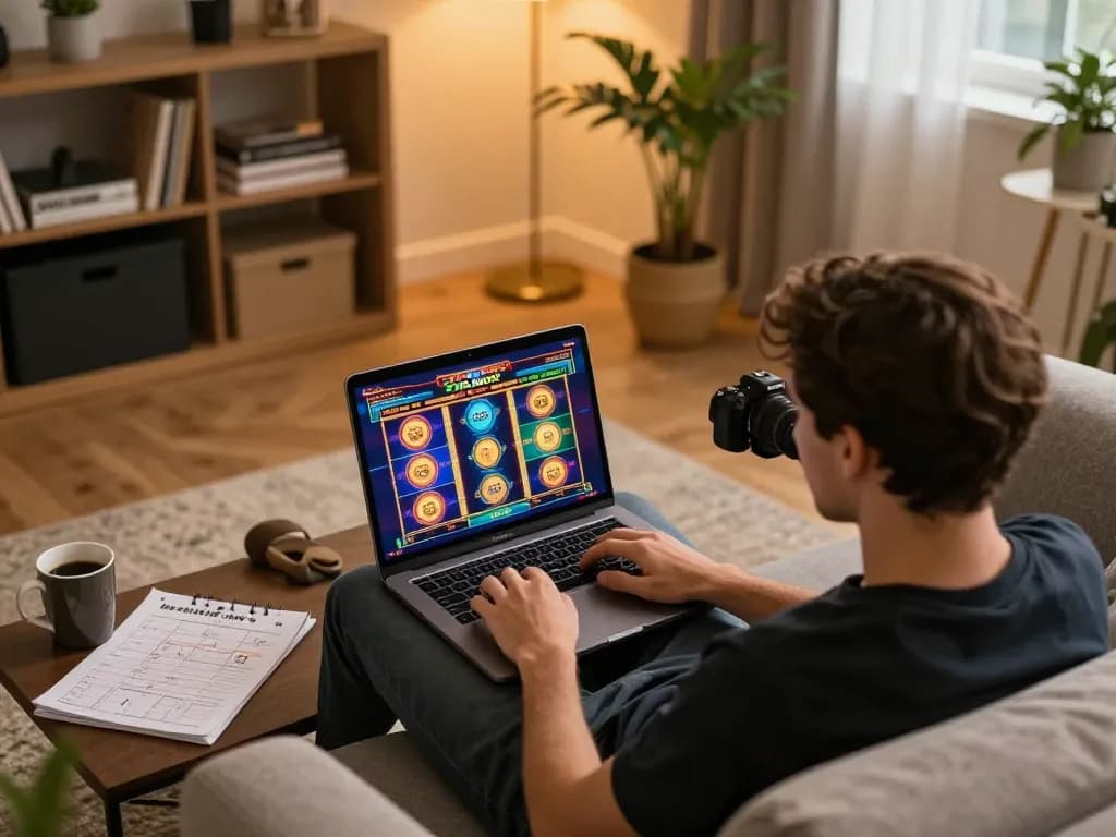 Experience the thrill of situs gacor with exciting online slot gameplay at home.