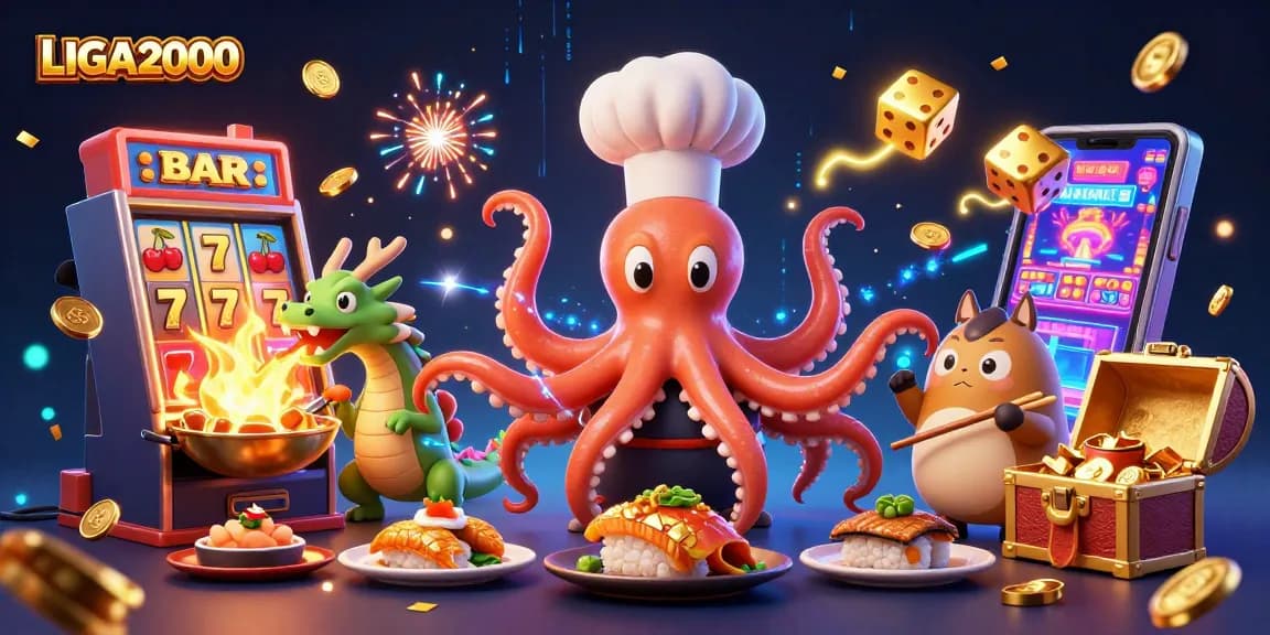 Menangkan besar dengan LIGA2000 di slot dinamis sambil menikmati kesenangan kuliner yang menarik!
