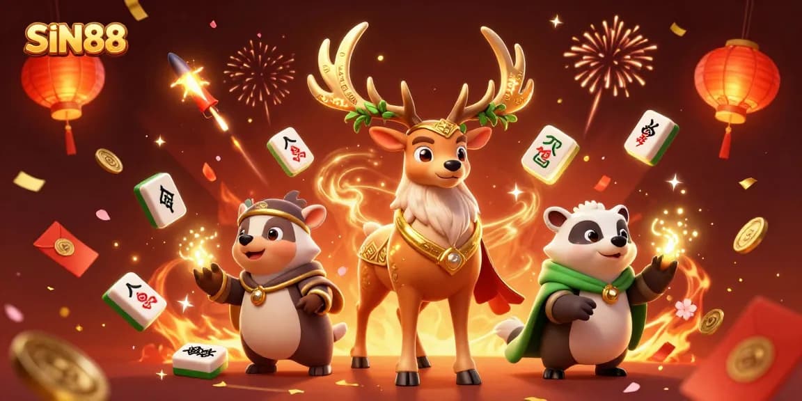 SIN88 offers thrilling casino experiences with enchanting characters and festive gaming elements.