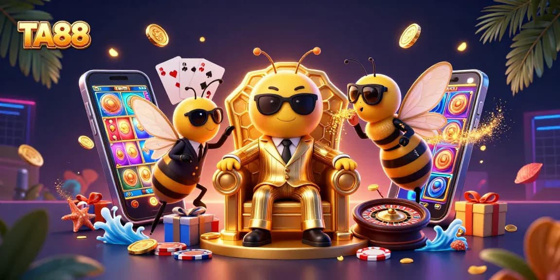Experience TA88's thrilling casino action with enchanting characters and vibrant gaming elements.