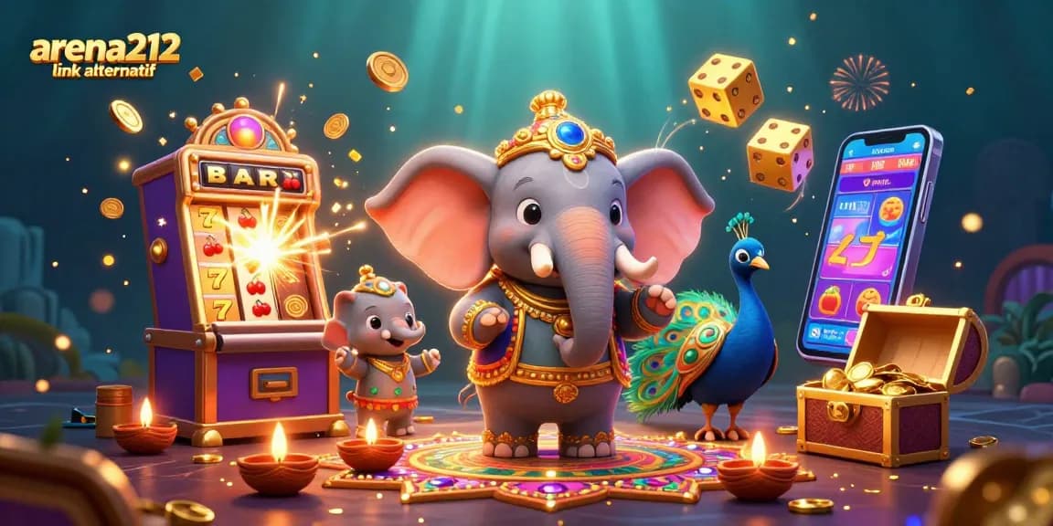 Menangkan peluang dengan arena212 link alternatif, simak slot mesin dan jackpot berkilauan!