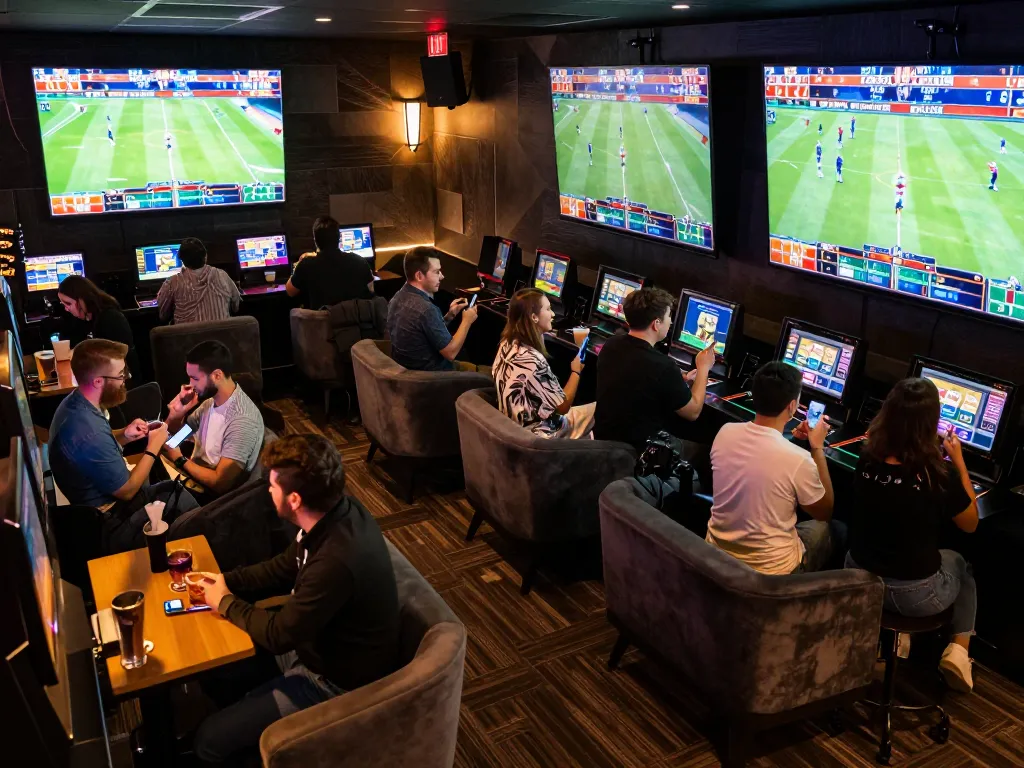 Players actively engaging with sports betting at xx88, showcasing exciting live action and interactions.