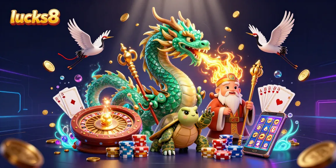 Experience thrilling jackpots and winning strategies at lucks8 with golden coins, dragon, and lucky cranes.