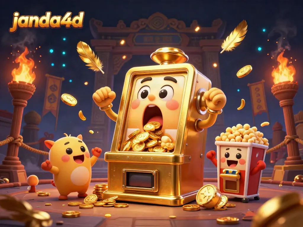 JANDA4D mempersembahkan mesin slot emas beraksi, memikat dengan jackpot yang mengalir, ceriakan pengalaman judi.