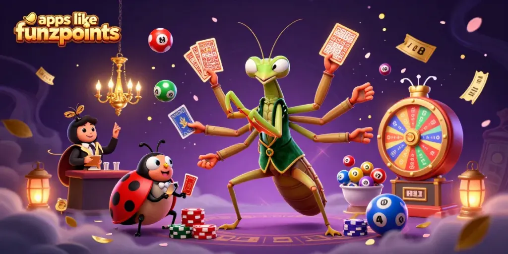 Experience engaging games and enormous rewards with apps like funzpoints, featuring dynamic slot themes.