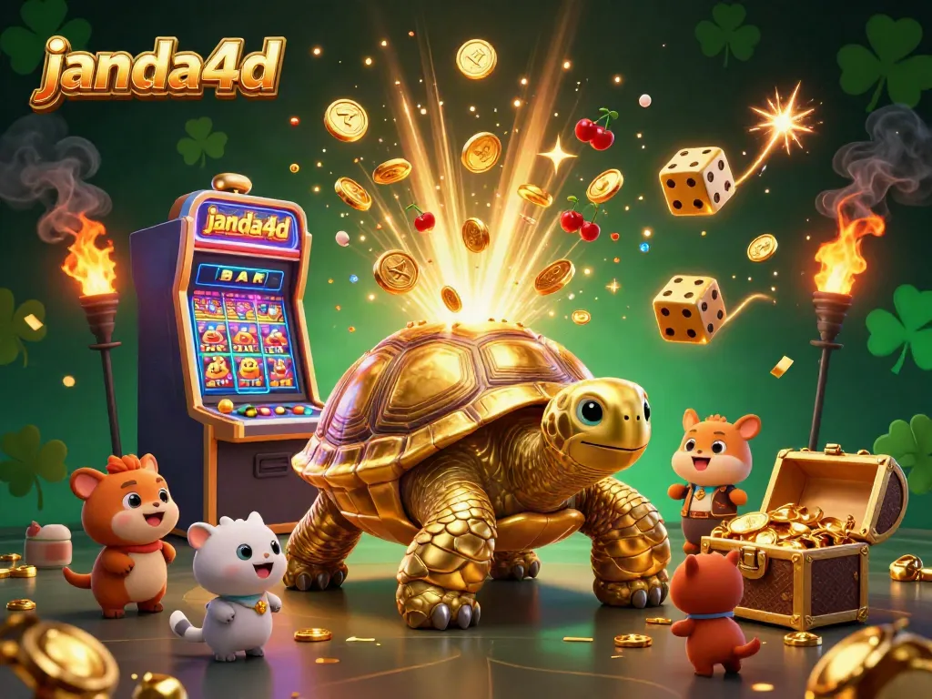 Menangkan permainan di janda4d dengan mesin slot yang berkilau di kejayaan jackpot.