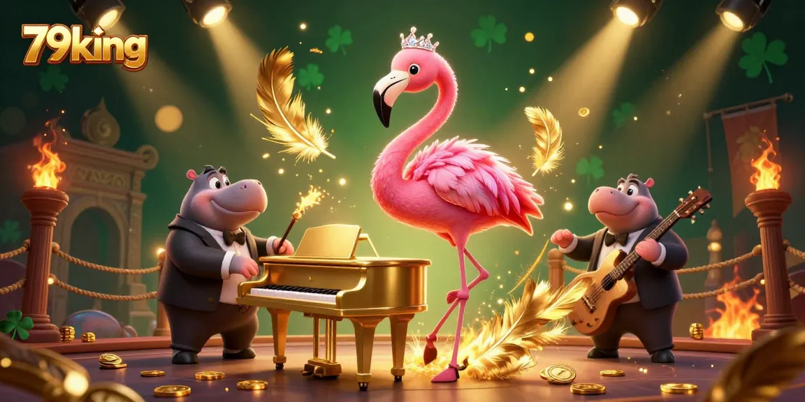Experience thrilling gameplay at 79king with colorful animated characters and a lively casino atmosphere.