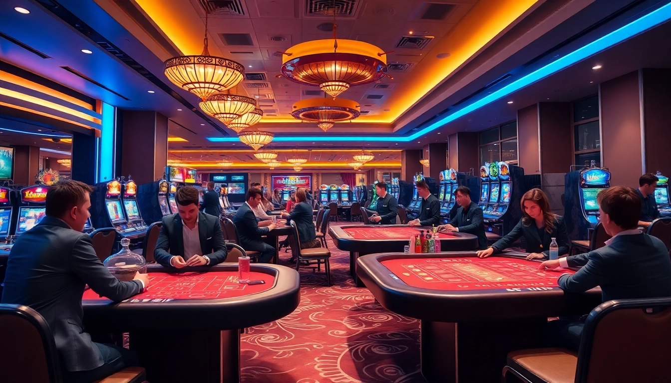 에볼루션 카지노 테이블에서 게임을 즐기는 플레이어들