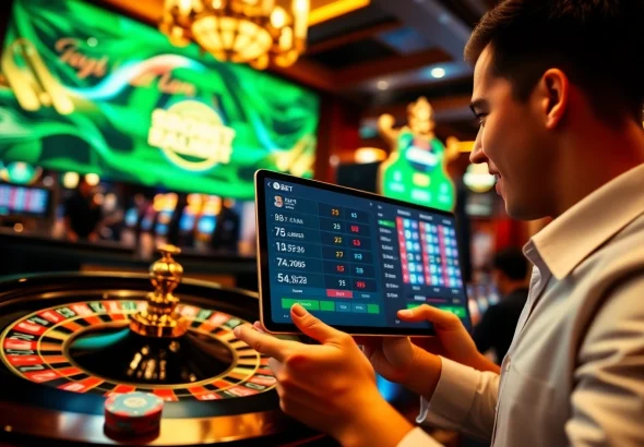 Experience sbobet login indonesia with a vibrant online casino scene showcasing advanced gaming features and betting excitement.